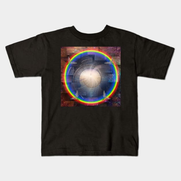 The way to Eternity Kids T-Shirt by rolffimages
